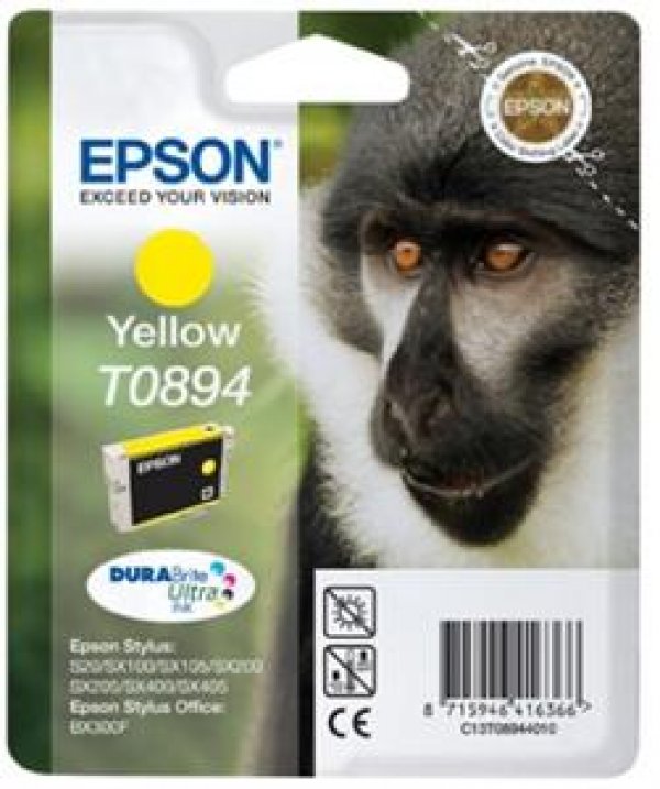 Náplň EPSON C13T08944011 žlutá