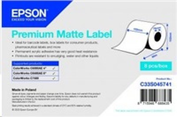 Premium Matte Label Cont.R, 102mm x 60m