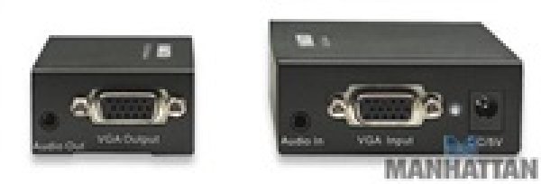 MANHATTAN VGA Cat5 Extender (sada vysílací + přijímací modul UTP, audio)?v=1754114405