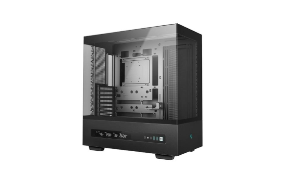 DEEPCOOL Case CH690 DIGITAL, ATX, Průhledná bočnice, černá
