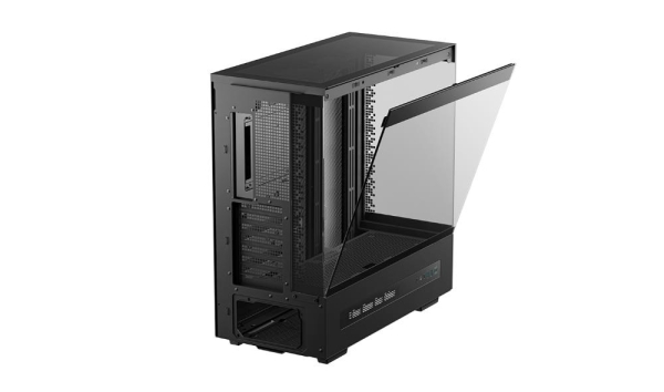 DEEPCOOL Case CH690 DIGITAL, ATX, Průhledná bočnice, černá