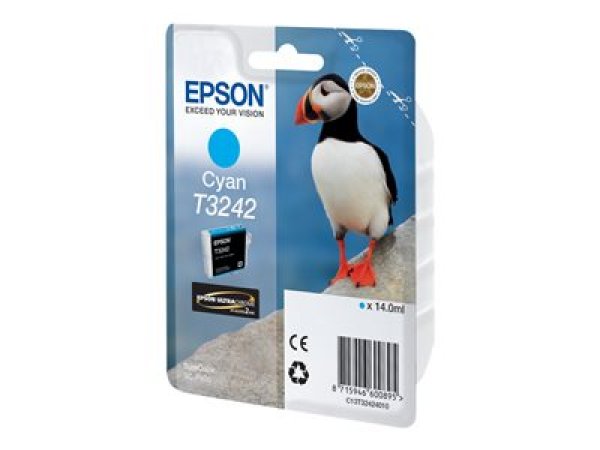 Náplň EPSON C13T32424010 azurová (14 ml)