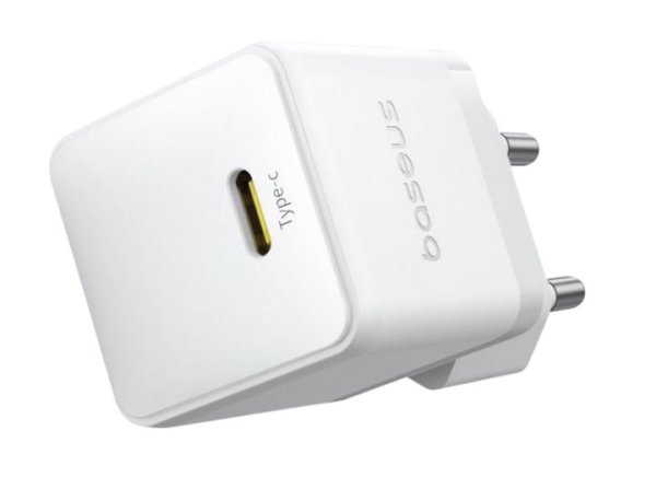 Baseus Rychlonabíječka do sítě Palm 20W USB-C PD QC 3.0 bílá?v=1746792236