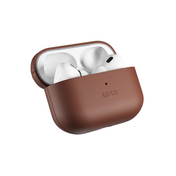 Epico Leather Case Airpods Pro 2 - hnědá?v=1755466814