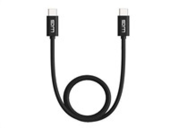 WG - Datový kabel Type-C to Type-C / 1m / 3A / black
