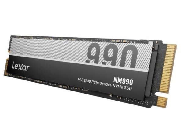 Lexar SSD NM-990 PCle Gen5x4 M.2 NVMe - 1TB (čtení/zápis: 14000/7500MB/s)