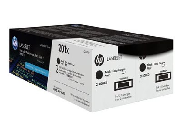 Toner HP CF400XD černý (2x2 800 stran)