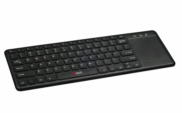 Klávesnice s touchpadem C-TECH WLTK-01 USB černá