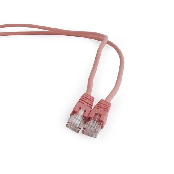 GEMBIRD Kabel UTP Cat5e Patch 5m, růžový