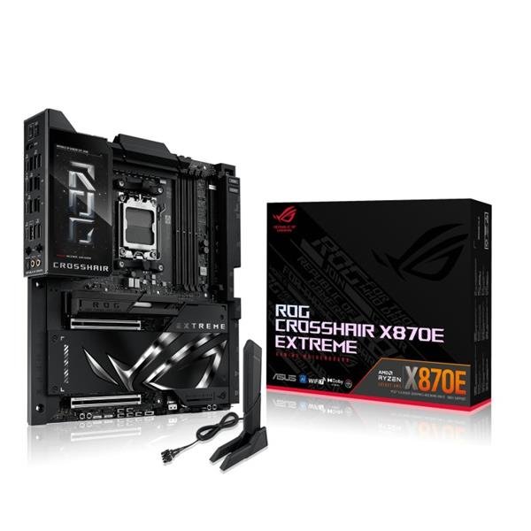 ASUS MB Sc AM5 ROG CROSSHAIR X870E EXTREME, AMD X870, 4xDDR5, 1xHDMI, 2xThunderbolt, WiFi, E-ATX