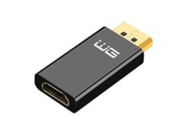 WG - Adaptér display port (male) to HDMI (female) / black