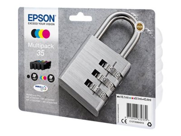 Náplň Epson 35, C13T35864010 CMYK multipack blistr