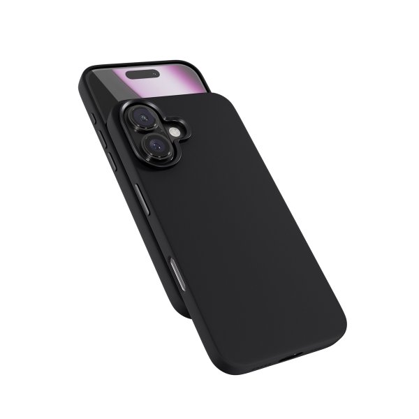 Epico Mag+ Silicone Pro kryt iPhone 16 - černý?v=1746360002