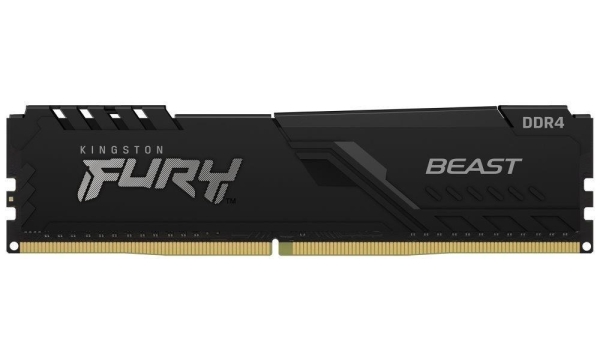KINGSTON 32GB=2x16GB DDR4 3200MHz Fury Beast CL16 Black