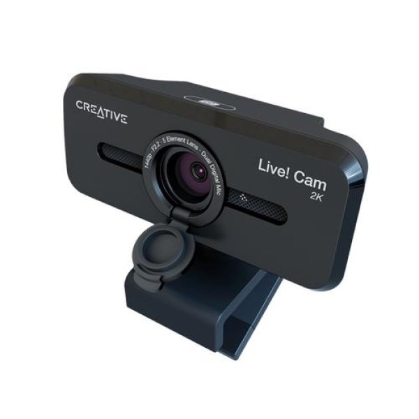 Creative LIVE! CAM SYNC 1080P V3, webkamera, 2K QHD, 4x dig. zoom, mikrofony