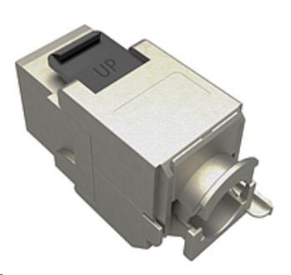 Solarix MULTIPACK 24 ks - 10G keystone CAT6A STP samořezný SXKJ-10G-STP-BK-SA