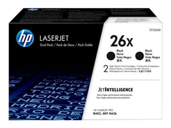 Toner HP CF226XD černý (2x9 000 stran)