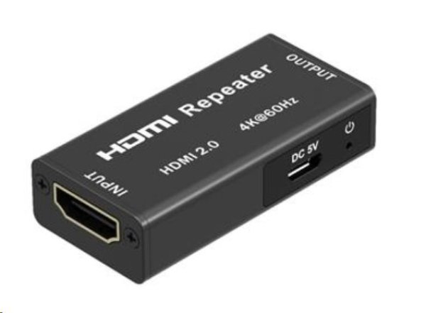PREMIUMCORD HDMI 2.0 repeater až do 40m, rozlišení 4Kx2K@60Hz