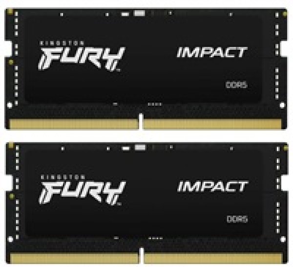 KINGSTON SODIMM DDR5 32GB (Kit of 2) 5600MT/s CL40 FURY Impact PnP