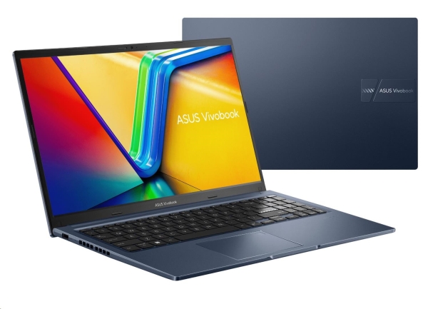 ASUS NTB Vivobook 15 (X1502VA-BQ1261W), i5-13420H, 15.6" FHD, 16GB, 512GB SSD, UHD, W11 Home, Quiet Blue