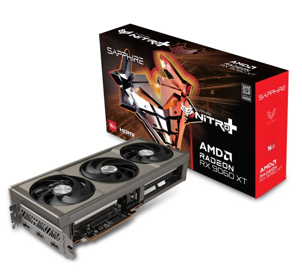 SAPPHIRE vga NITRO+ AMD Radeon™ RX 9060 XT GAMING OC 16GB