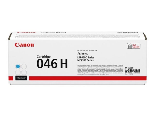 Toner CANON 046HC, 1253C002 azurový (5 000 stran)