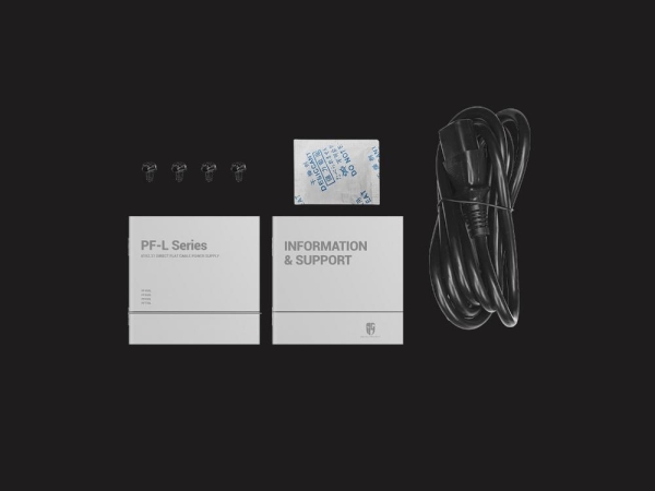 DEEPCOOL GAMERSTORM zdroj 450W PF450L, 120mm, 80+, ATX 3.1, černá