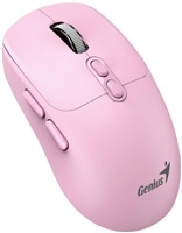 GENIUS myš NX-8080S BT/ duální Bluetooth + 2,4GHz/ 1600 dpi/ Copilot/ bezdrátová/ tichá/ růžová?v=1750744806