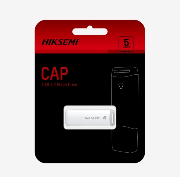 HIKSEMI Flash Disk 128GB Cap, USB 3.2 (R:30-120 MB/s, W:15-45 MB/s)