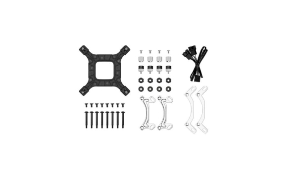 DEEPCOOL Vodní chladič LE240 V2, ARGB, 2x120mm, AM5, LGA1851, černá