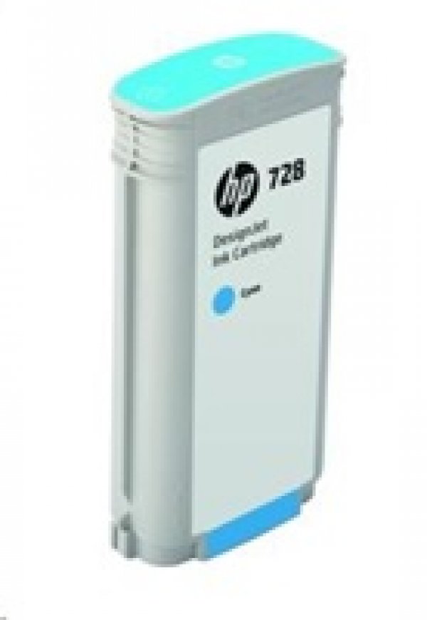 Náplň HP No.728, F9J67A azurová (130 ml)