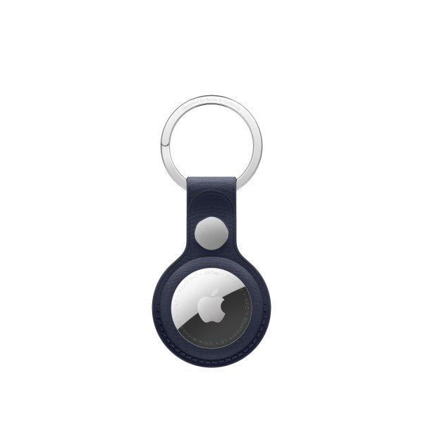 AirTag FineWoven Key Ring - Navy?v=1760996404