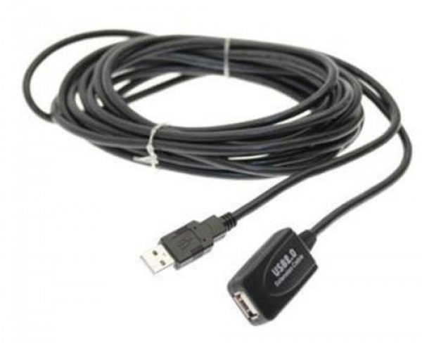PREMIUMCORD USB 2.0 repeater a prodlužovací kabel A/M-A/F 5m