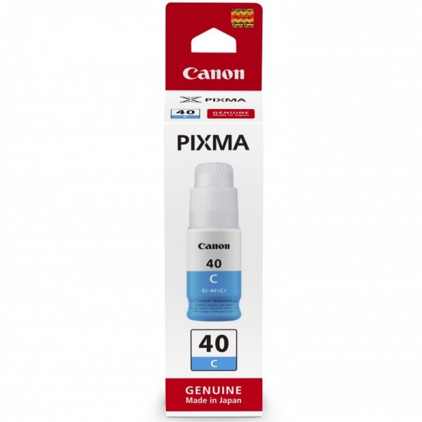 Náplň CANON 3400C001, GI-40C azurová (7 700 stran)