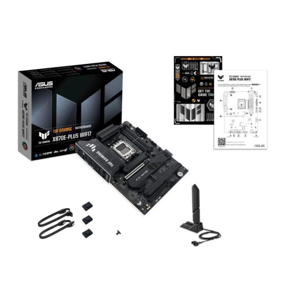 ASUS TUF GAMING X870E-PLUS WIFI7 soc AM5 DDR5 X870E ATX