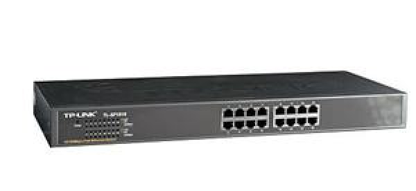 TP-Link switch TL-SF1016 (16x100Mb/s, fanless)