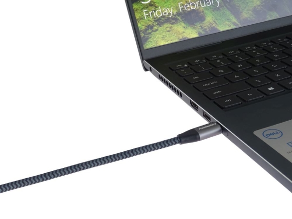 PREMIUMCORD USB-C kabel (USB 3.2 Gen2x2, 5A, 100W, 20Gbit/s) 3m, Šedá