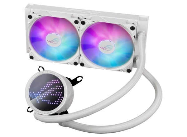 ASUS vodní chladič CPU AIO ROG RYUO III 240 ARGB WHITE EDITION, 2x120mm