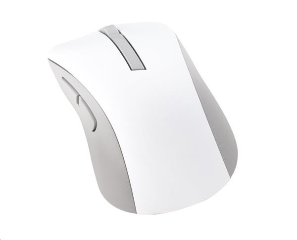 ASUS Wireless Mouse MD102/Kancelářská/Optická/Pro praváky/1 600 DPI/USB+BT/Bílá