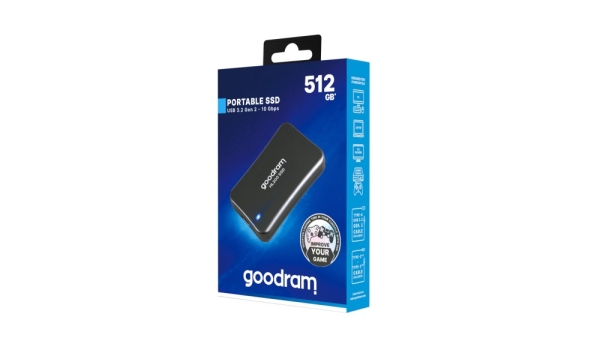GOODRAM externí SSD HL200, USB-C, 512GB