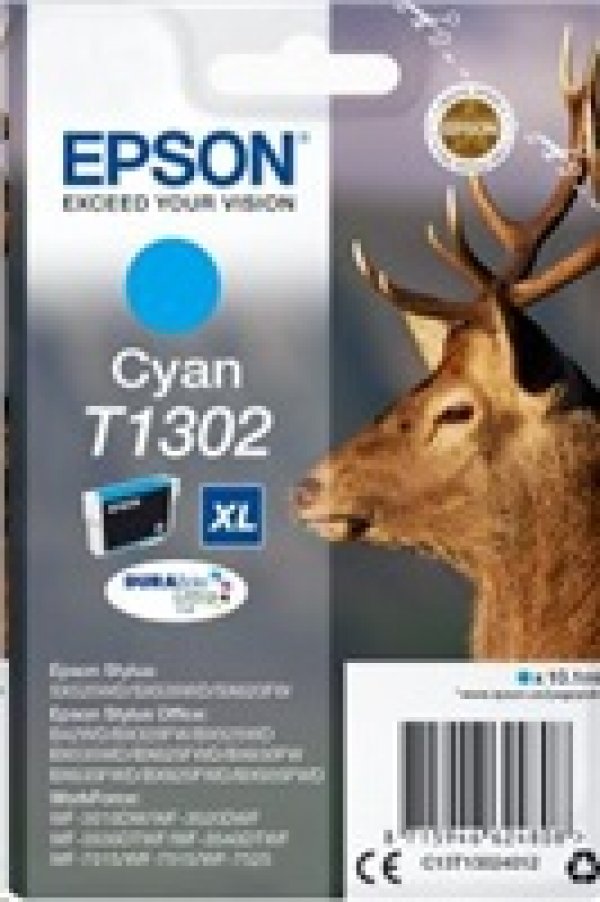Náplň EPSON C13T13024010 azurová (10,1 ml)