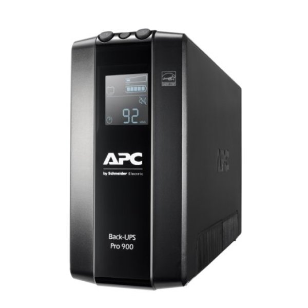 APC Back UPS Pro BR 900VA, 6 Outlets, AVR, LCD Interface (540W)
