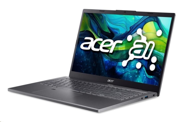 ACER NTB Aspire 15 (A15-61M-R7QD),R7-8840HS,15.6"FHD,16GB,1TB SSD,Radeon 780M,W11H,Gray