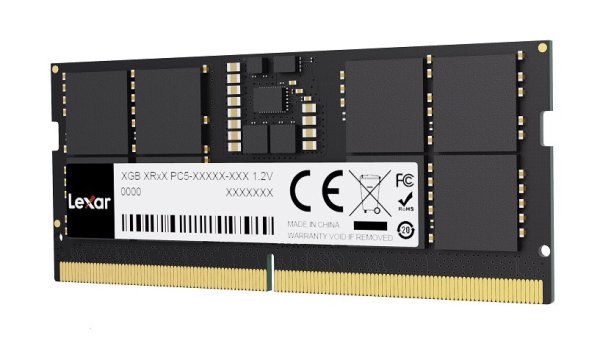Lexar DDR5 16GB SODIMM 5600MHz, CL46, 262 PIN - Blister balení