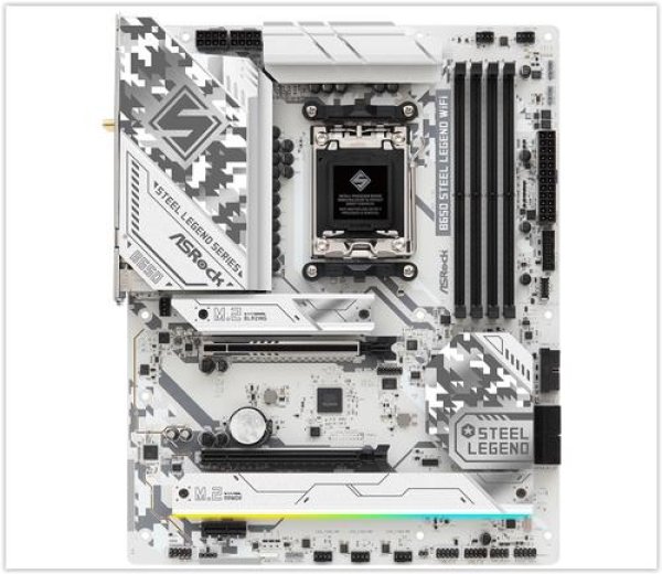 ASRock MB Sc AM5 B650 Steel Legend WiFi , AMD B650, 4xDDR5, 1xDP, 1xHDMI, WIFI