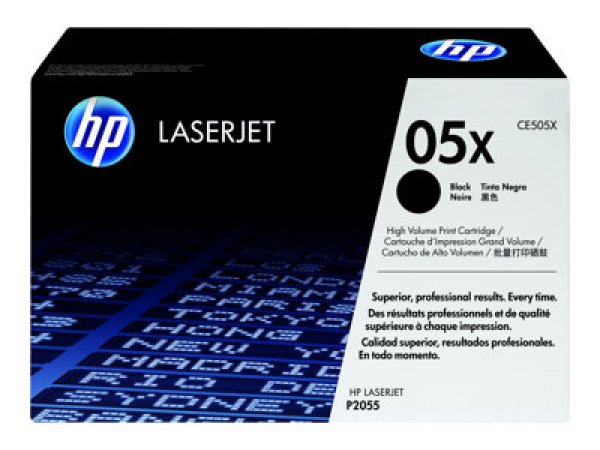 HP 05X (CE505X), černý originální toner do tiskárny HP