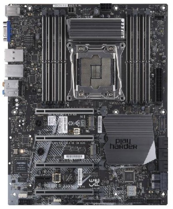 SUPERMICRO MB 1xLGA2066, x299, 8x DDR4,6xSATA3, 5xPCIe 3.0(depending on CPU),  M.2, 2xLAN, NO Audio, VGA, IPMI?v=1761950406