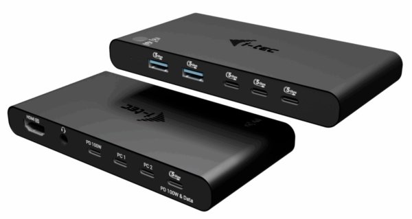 i-tec KVM Docking Station HDMI for 2 hosts, Power Delivery 2x 100W?v=1764920548