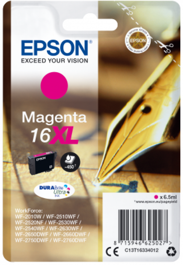 Náplň EPSON C13T16334012 purpurová (6,5 ml)
