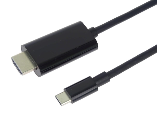 PremiumCord kabel USB-C na HDMI 2m rozlišení 4K*2K@60Hz FULL HD 1080p